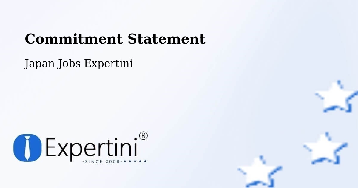 Corporate Commitment – Kasugai Shi - Japan Jobs Expertini
