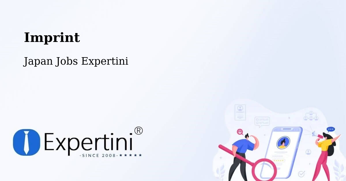 Imprint – Kasugai Shi - Japan Jobs Expertini